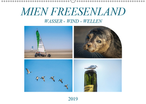 MIEN FREESENLAND – Wasser, Wind, Wellen (Wandkalender 2019 DIN A2 quer) von Gödecke,  Dieter