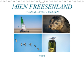 MIEN FREESENLAND – Wasser, Wind, Wellen (Wandkalender 2019 DIN A4 quer) von Gödecke,  Dieter