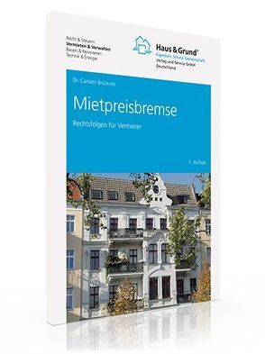 Mietpreisbremse von Brückner,  Carsten