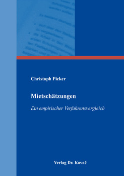 Mietschätzungen von Picker,  Christoph