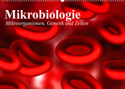 Mikrobiologie. Mikroorganismen, Genetik und Zellen (Wandkalender 2023 DIN A2 quer) von Stanzer,  Elisabeth