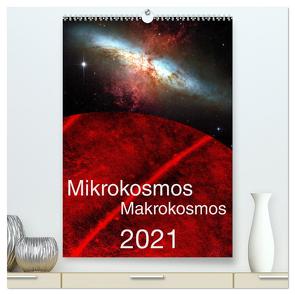 Mikrokosmos – Makrokosmos (hochwertiger Premium Wandkalender 2024 DIN A2 hoch), Kunstdruck in Hochglanz von Richter,  Hardy