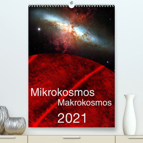 Mikrokosmos – Makrokosmos (Premium, hochwertiger DIN A2 Wandkalender 2023, Kunstdruck in Hochglanz) von Richter,  Hardy