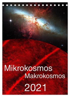 Mikrokosmos – Makrokosmos (Tischkalender 2024 DIN A5 hoch), CALVENDO Monatskalender von Richter,  Hardy