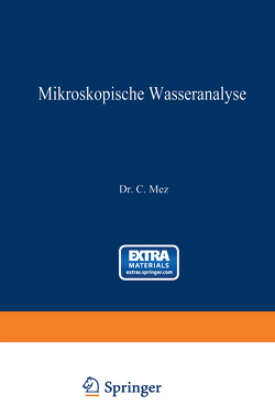 Mikroskopische Wasseranalyse von Mez,  Carl