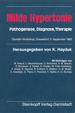 Milde Hypertonie von Gross,  F., Hayduk,  K.