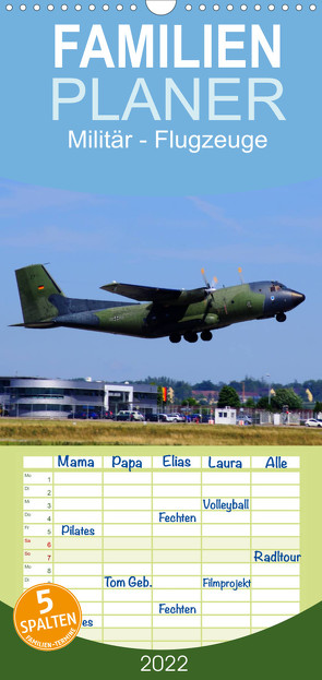 Familienplaner Militär – Flugzeuge (Wandkalender 2022 , 21 cm x 45 cm, hoch) von Heilscher,  Thomas