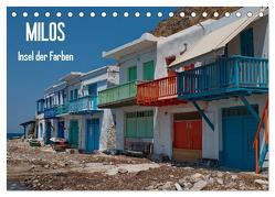 Milos, Insel der Farben (Tischkalender 2024 DIN A5 quer), CALVENDO Monatskalender von Dummermuth,  Stefan