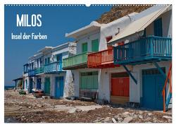 Milos, Insel der Farben (Wandkalender 2024 DIN A2 quer), CALVENDO Monatskalender von Dummermuth,  Stefan