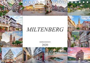 Miltenberg Impressionen (Tischkalender 2020 DIN A5 quer) von Meutzner,  Dirk