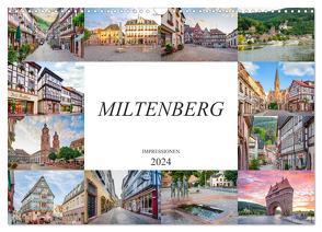 Miltenberg Impressionen (Wandkalender 2024 DIN A3 quer), CALVENDO Monatskalender von Meutzner,  Dirk