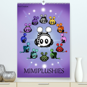 Mimiplushies (Premium, hochwertiger DIN A2 Wandkalender 2023, Kunstdruck in Hochglanz) von Creation / Petra Haberhauer,  Pezi