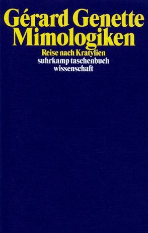 Mimologiken von Genette,  Gérard, Killisch-Horn,  Michael von