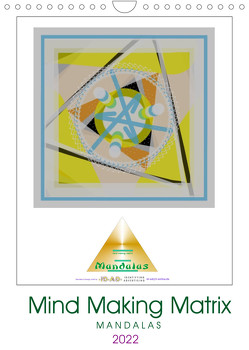 Mind Making Matrix Mandalas (Wandkalender 2022 DIN A4 hoch) von Zapf,  Gabi