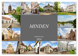 Minden Impressionen (Wandkalender 2024 DIN A3 quer), CALVENDO Monatskalender von Meutzner,  Dirk
