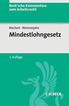 Mindestlohngesetz von Nimmerjahn,  Lutz, Riechert,  Christian