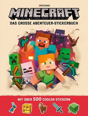 Minecraft, Das große Abenteuer-Stickerbuch von Minecraft, Shanel,  Josef, Wissnet,  Matthias