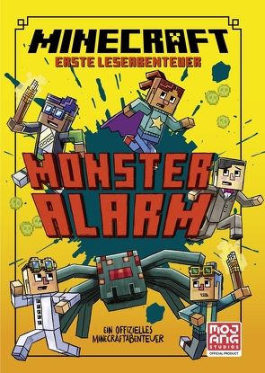 Minecraft Erste Leseabenteuer – Monster-Alarm von Eliopulos,  Nick, Mojang AB, Schimming,  Dr. Ulrike