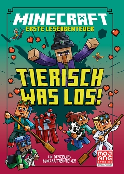 Minecraft Erste Leseabenteuer – Tierisch was los! von Eliopulos,  Nick, Mojang AB, Schimming,  Dr. Ulrike
