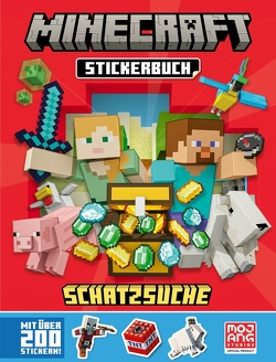 Minecraft Stickerbuch Schatzsuche von Minecraft, Mojang AB, Shanel,  Josef, Wissnet,  Matthias