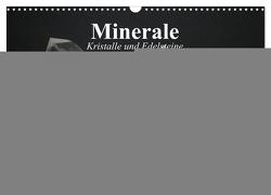 Minerale. Kristalle und Edelsteine (Wandkalender 2024 DIN A3 quer), CALVENDO Monatskalender von Stanzer,  Elisabeth