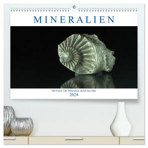 Mineralien (hochwertiger Premium Wandkalender 2024 DIN A2 quer), Kunstdruck in Hochglanz von Eckert,  Ralf