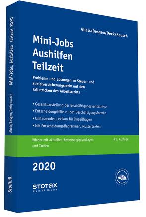 Mini-Jobs, Aushilfen, Teilzeit 2020 von Abels,  Andreas, Besgen,  Dietmar, Deck,  Wolfgang, Rausch,  Rainer