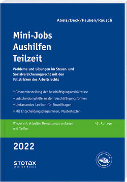 Mini-Jobs, Aushilfen, Teilzeit 2022 von Abels,  Andreas, Deck,  Wolfgang, Pauken,  Thomas, Rausch,  Rainer