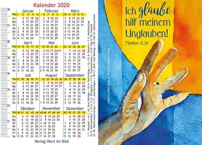 Mini-Kalender JL 2020 mit Auslegung