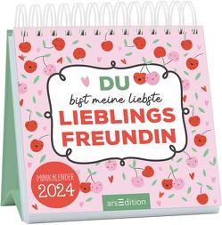 Mini-Monatskalender Du bist meine liebste Lieblingsfreundin 2024