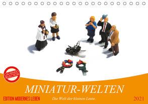 MINIATUR-WELTEN (Tischkalender 2021 DIN A5 quer) von Thiele,  Karsten