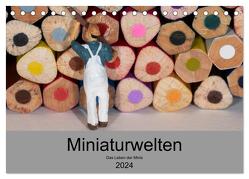 Miniaturen – Das Leben der Minis (Tischkalender 2024 DIN A5 quer), CALVENDO Monatskalender von Trimbach,  Jürgen