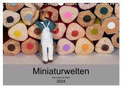 Miniaturen – Das Leben der Minis (Wandkalender 2024 DIN A3 quer), CALVENDO Monatskalender von Trimbach,  Jürgen