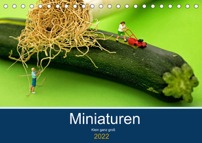 Miniaturen – Klein ganz groß (Tischkalender 2022 DIN A5 quer) von Jackisch,  Ute