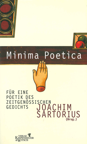 Minima Poetica von Sartorius,  Joachim