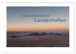 minimalistische Landschaften (Wandkalender 2024 DIN A3 quer), CALVENDO Monatskalender von Steiner,  Gabi