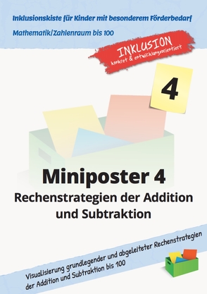 Miniposter 4 Rechenstrategien der Addition und Subtraktion von Sonnenberg,  Jens