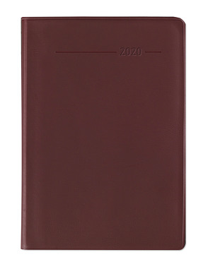 Minitimer PVC rot 2020 – Taschenplaner – Taschenkalender A6 – 1 Woche 2 Seiten – 192 Seiten – Terminplaner – Notizbuch von ALPHA EDITION