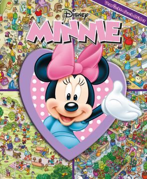 Minnie – Verrückte Such-Bilder, Hardcover-Wimmelbuch