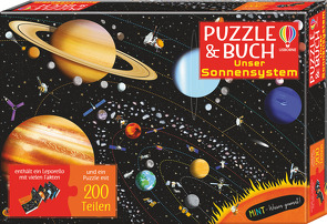 MINT – Wissen gewinnt! Puzzle & Buch: Unser Sonnensystem von Donnelly,  Peter, Smith,  Sam
