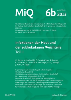 MIQ 06b: Infektionen der Haut und der subkutanen Weichteile von Becker,  Karsten, Berner,  Reinhard, Eckmann,  Christian, Eiff,  Christof von, Hartinger,  Anton, Kempf,  Volkhard A.J., Kühn,  Joachim, Podbielski,  Andreas, Sunderkötter,  Cord Heinrich, Vogel,  Ulrich