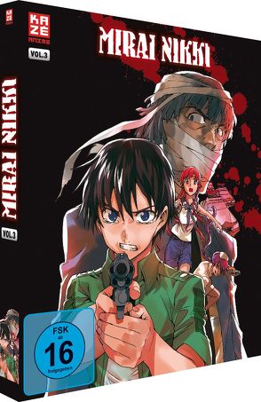 Mirai Nikki – Blu-ray 3 von Hosoda,  Naoto