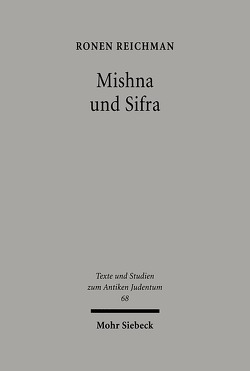 Mishna und Sifra von Reichman,  Ronen
