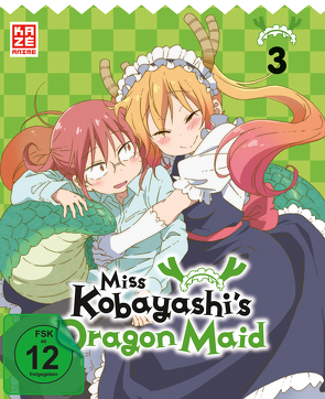 Miss Kobayashis Dragon Maid – DVD 3 von Takemoto,  Yasuhiro
