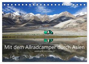 Mit dem Allradcamper durch Asien (Tischkalender 2024 DIN A5 quer), CALVENDO Monatskalender von Gerner,  Gabriele