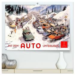 Mit dem Auto unterwegs (hochwertiger Premium Wandkalender 2024 DIN A2 quer), Kunstdruck in Hochglanz von Roder,  Peter