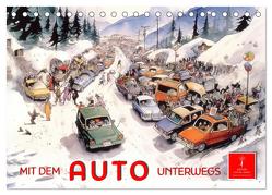 Mit dem Auto unterwegs (Tischkalender 2024 DIN A5 quer), CALVENDO Monatskalender von Roder,  Peter