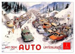 Mit dem Auto unterwegs (Wandkalender 2024 DIN A2 quer), CALVENDO Monatskalender von Roder,  Peter