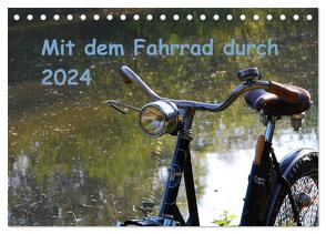 Mit dem Fahrrad durch 2024 (Tischkalender 2024 DIN A5 quer), CALVENDO Monatskalender von Herms,  Dirk