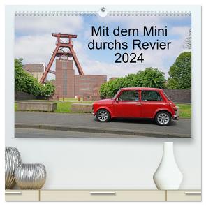 Mit dem Mini durchs Revier (hochwertiger Premium Wandkalender 2024 DIN A2 quer), Kunstdruck in Hochglanz von Hermann,  Bermd
